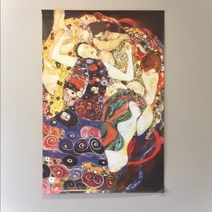 ‘The Maiden’ Print by Gustav Klimt